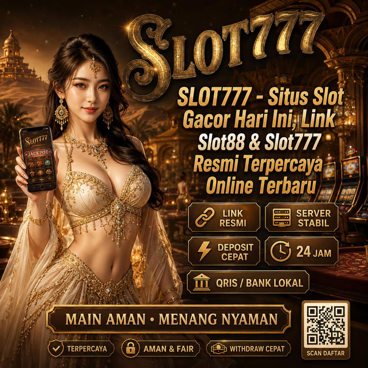 SLOT777 - Situs Slot Gacor Hari Ini, Link Slot88 & Slot777 Resmi Terpercaya Online Terbaru